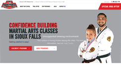 Desktop Screenshot of hooversmartialarts.com